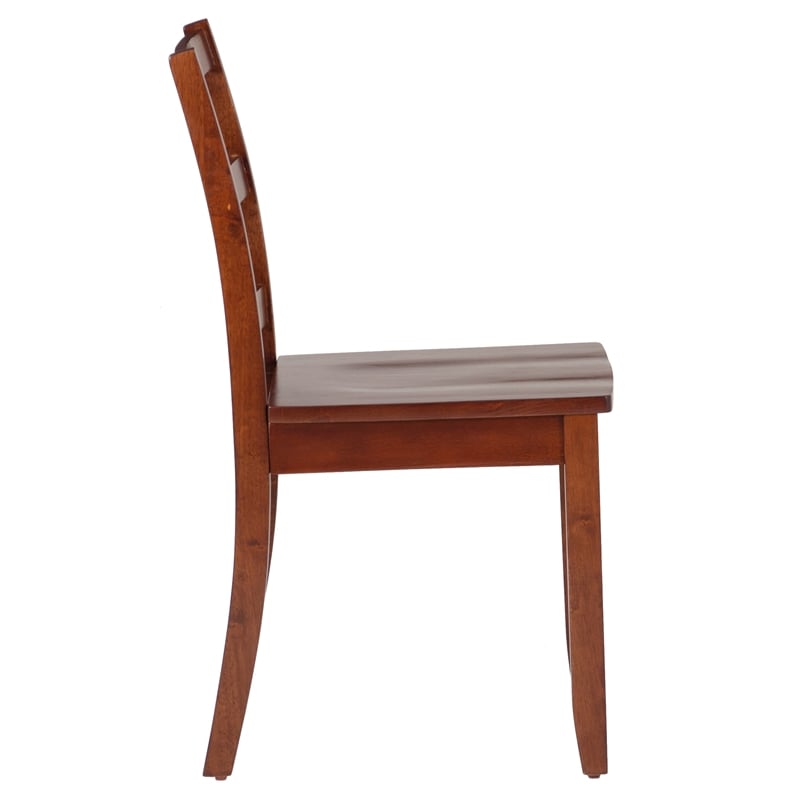 Pemberly Row 3-Piece Modern Wood Dining Set with Storage in Brown Espresso