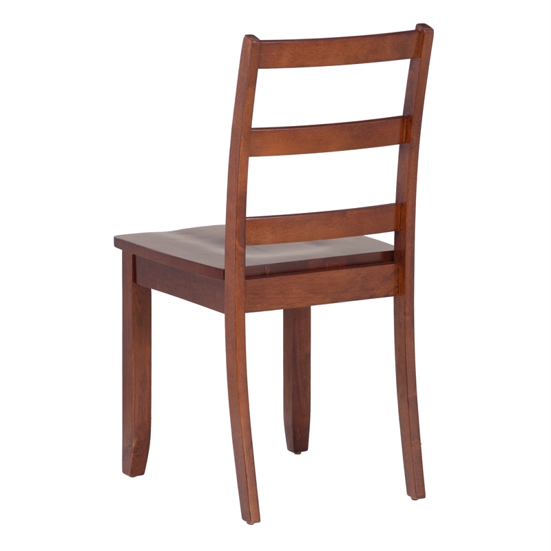 Pemberly Row 3-Piece Modern Wood Dining Set with Storage in Brown Espresso
