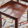 Pemberly Row 3-Piece Modern Wood Dining Set with Storage in Brown Espresso