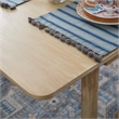 Pemberly Row 3-Piece Modern Wood Dining Set with Storage in Gray Wash