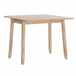 Pemberly Row 3-Piece Modern Wood Dining Set with Storage in Gray Wash