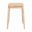 Pemberly Row 3-Piece Modern Wood Dining Set with Storage in Gray Wash