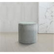 Pemberly Row Modern / Contemporary Soft Microsuede Fabric Grey Ottoman / Stool