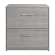 Pemberly Row 2 Drawer Lateral File Cabinet in Platinum Gray - Engineered Wood