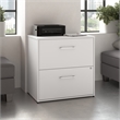 Pemberly Row 2 Drawer Lateral File Cabinet in White - Engineered Wood