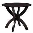 Pemberly Row 5-Piece Modern Fabric/Wood Dining Set in Gray/Dark Brown