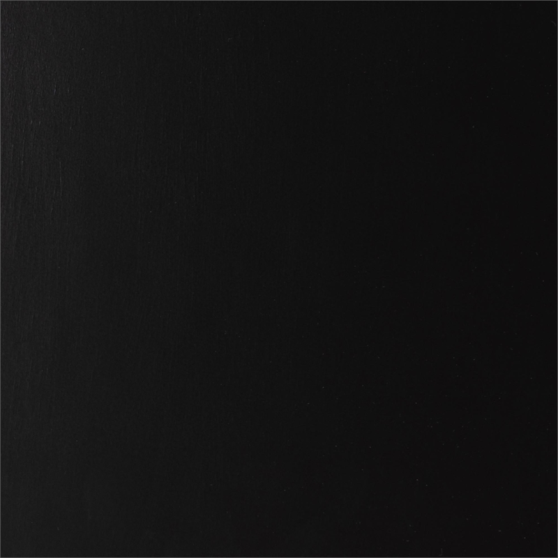 Pemberly Row Contemporary 5-Piece Wood & Rattan Pub Set in Dark Brown