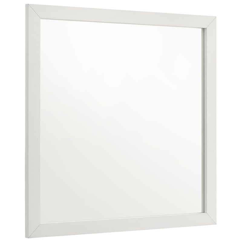 Pemberly Row 4-piece Contemporary Wood Twin Bedroom Set White and Gold