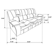 Pemberly Row 2-piece Transitional Fabric Upholstered Sofa Set in Red