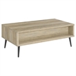 Pemberly Row 1-drawer Rectangular Engineered Wood Coffee Table Pine and Gray