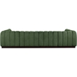 Pemberly Row 6-Piece Contemporary Fabric U-Shaped Modular Sectional in Green
