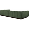 Pemberly Row 6-Piece Contemporary Fabric U-Shaped Modular Sectional in Green