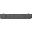 Pemberly Row 8-Piece U-Shaped Contemporary Fabric Modular Sectional in Dark Gray