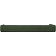 Pemberly Row 8-Piece L-Shaped Contemporary Fabric Modular Sectional in Green