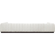 Pemberly Row 7-Piece U-Shaped Contemporary Fabric Modular Sectional in Cream