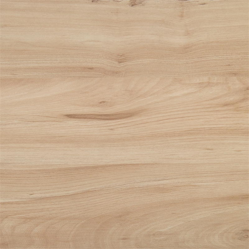 Pemberly Row Contemporary Wood California King Panel Bed in Natural Oak