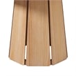 Pemberly Row Wood Pedestal Base Round Top Dining Table - 48 Inch - Cerused White