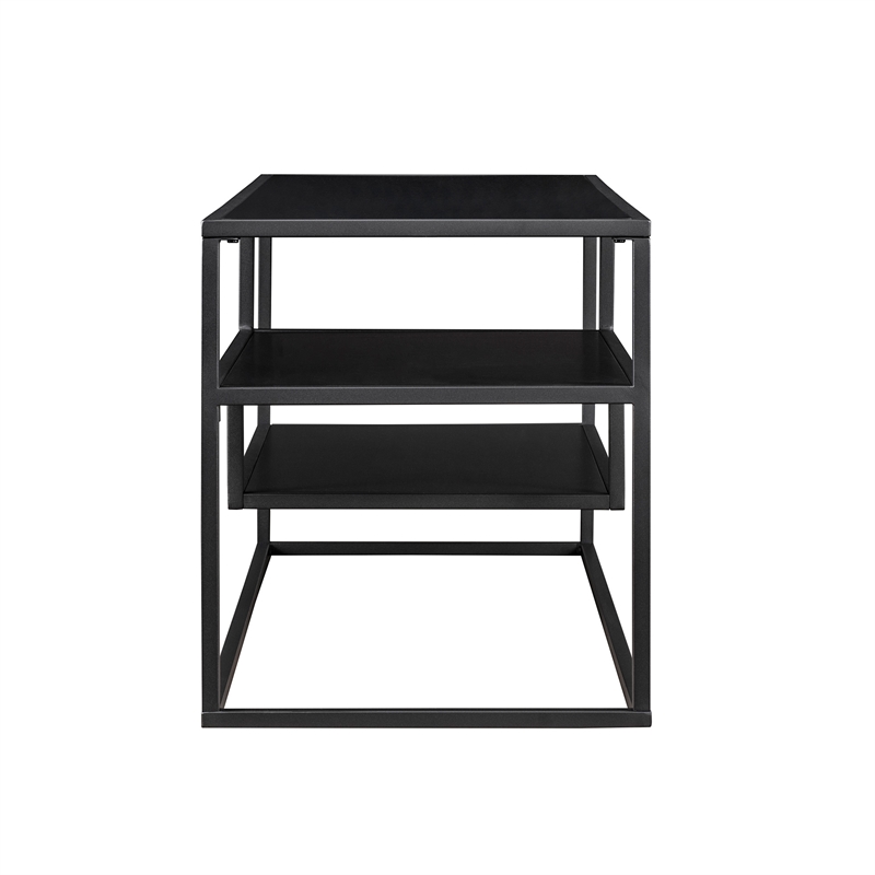 Pemberly Row Floating Wood Shelf TV Stand for TVs up to 43