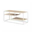 Pemberly Row Floating Wood Shelf TV Stand for TVs up to 43
