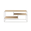 Pemberly Row Floating Wood Shelf TV Stand for TVs up to 43
