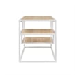 Pemberly Row Floating Wood Shelf TV Stand for TVs up to 43