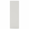 Pemberly Row Modern Stackable Wood 6-Cube Bookcase in White Finish