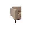 Pemberly Row Modern / Contemporary Wood Trim Sofa in Cream Finish