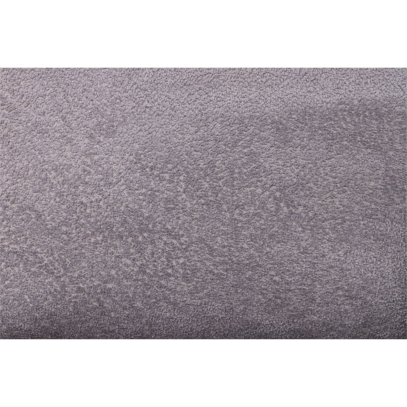 Pemberly Row Modern / Contemporary Boucle Fabric Sofa in Gray