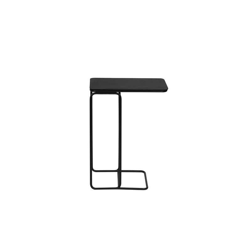 Pemberly Row Contemporary Nesting End Tables in Black Finish