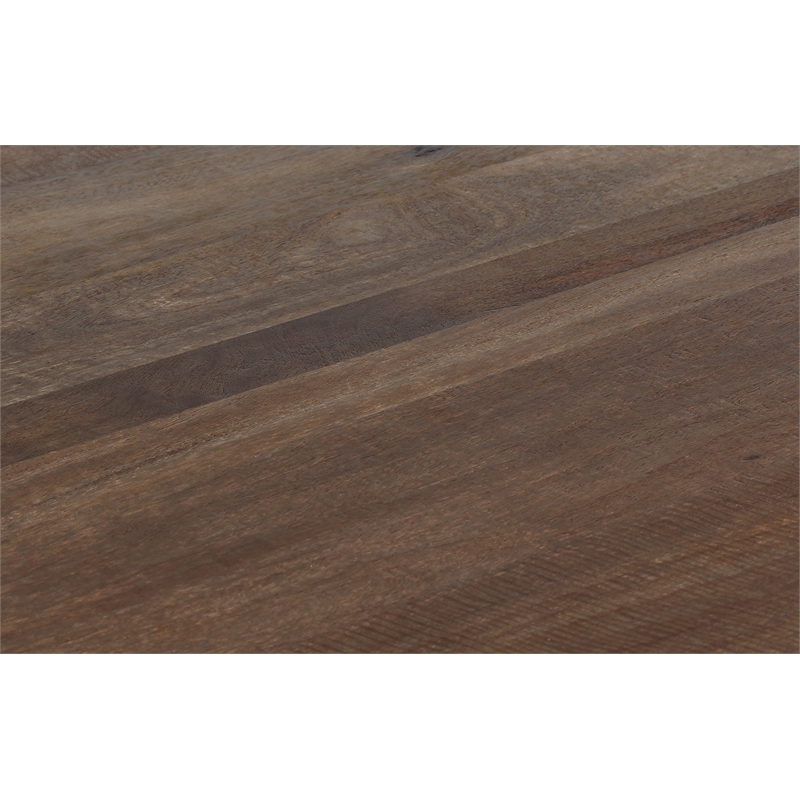 Pemberly Row Transitional Solid Wood Dining Table in Natural