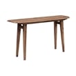 Pemberly Row Modern Solid Sheesham Wood Console Table in Natural