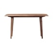 Pemberly Row Modern Solid Sheesham Wood Console Table in Natural
