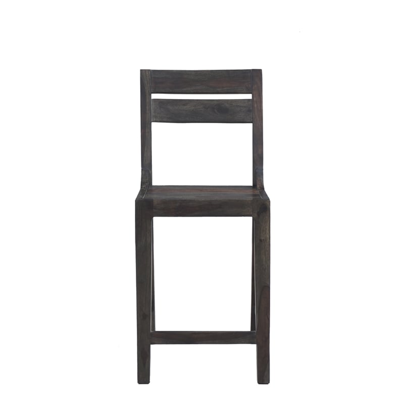 Pemberly Row Modern Solid Sheesham Wood 24