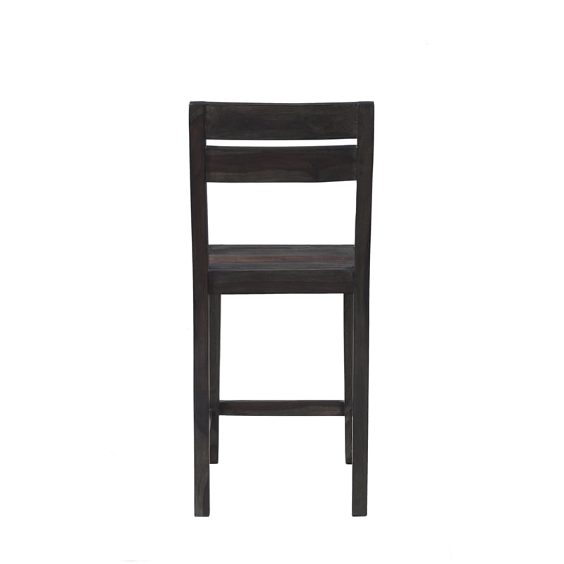 Pemberly Row Modern Solid Sheesham Wood 24