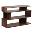 Pemberly Row Transitional Solid Wood Console Table in Brown Finish