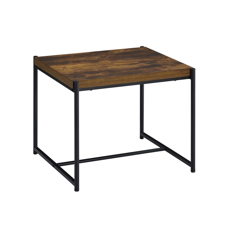 Pemberly Row 3 Piece Brown Engineered Wood Coffee and End Table Set