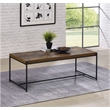Pemberly Row 3 Piece Brown Engineered Wood Coffee and End Table Set