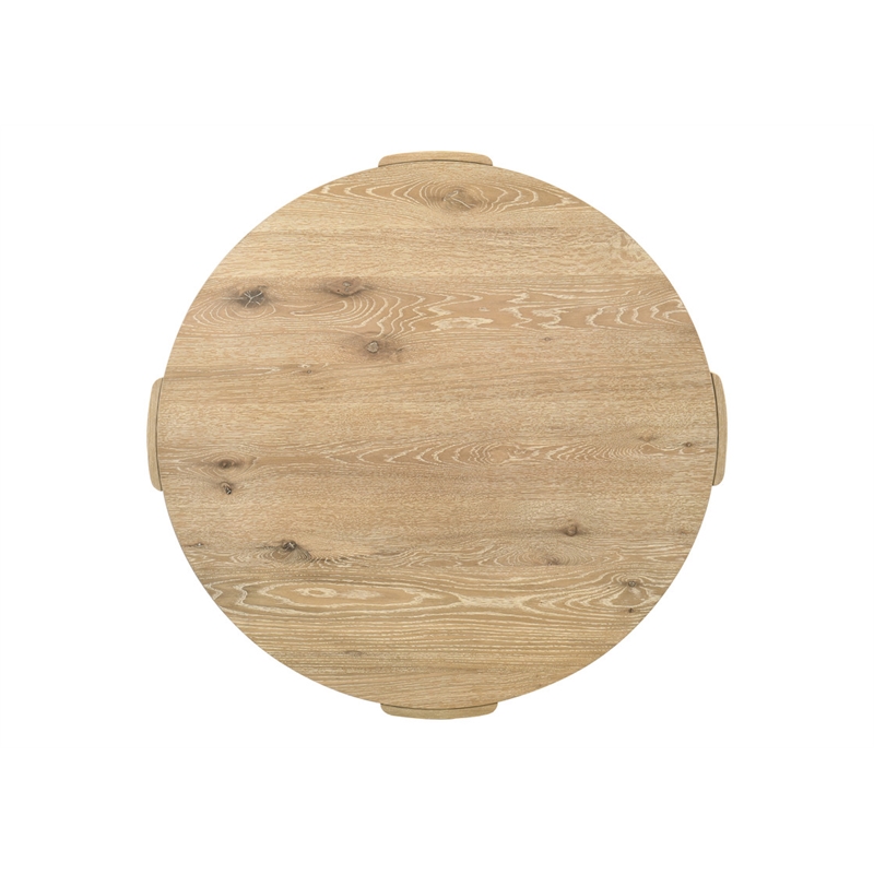 Pemberly Row Contemporary Oak Finish Wood 47