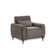 Pemberly Row Gray Chenille Sofa Loveseat Chair Living Room Set