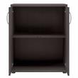 Pemberly Row Closet Organizer with Doors in Storm Gray - Engineered Wood