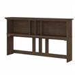 Pemberly Row 60W Hutch for L Shaped Desk in Ash Brown - Engineered Wood
