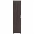 Pemberly Row Narrow Clothing Storage Cabinet in Storm Gray - Engineered Wood