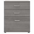 Pemberly Row Engineered Wood Laundry Room Cabinet with Drawers in Platinum Gray