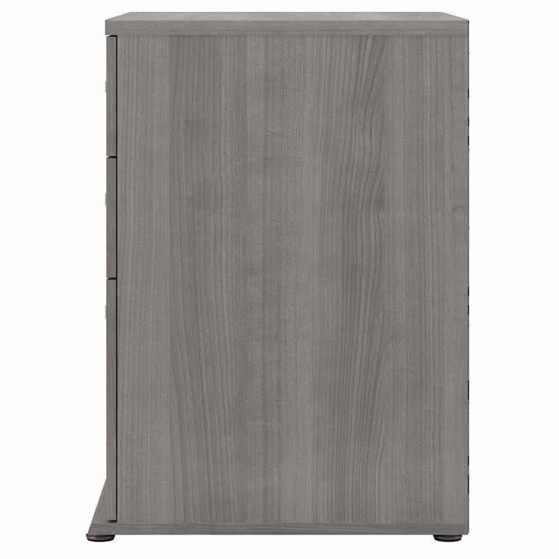 Pemberly Row Engineered Wood Laundry Room Cabinet with Drawers in Platinum Gray