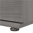 Pemberly Row Engineered Wood Laundry Room Cabinet with Drawers in Platinum Gray