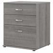 Pemberly Row Engineered Wood Laundry Room Cabinet with Drawers in Platinum Gray