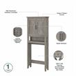 Pemberly Row Engineered Wood Bathroom Vanity Set with Space Saver in Driftwood