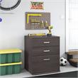 Pemberly Row Garage Storage Cabinet with Drawers in Storm Gray - Engineered Wood