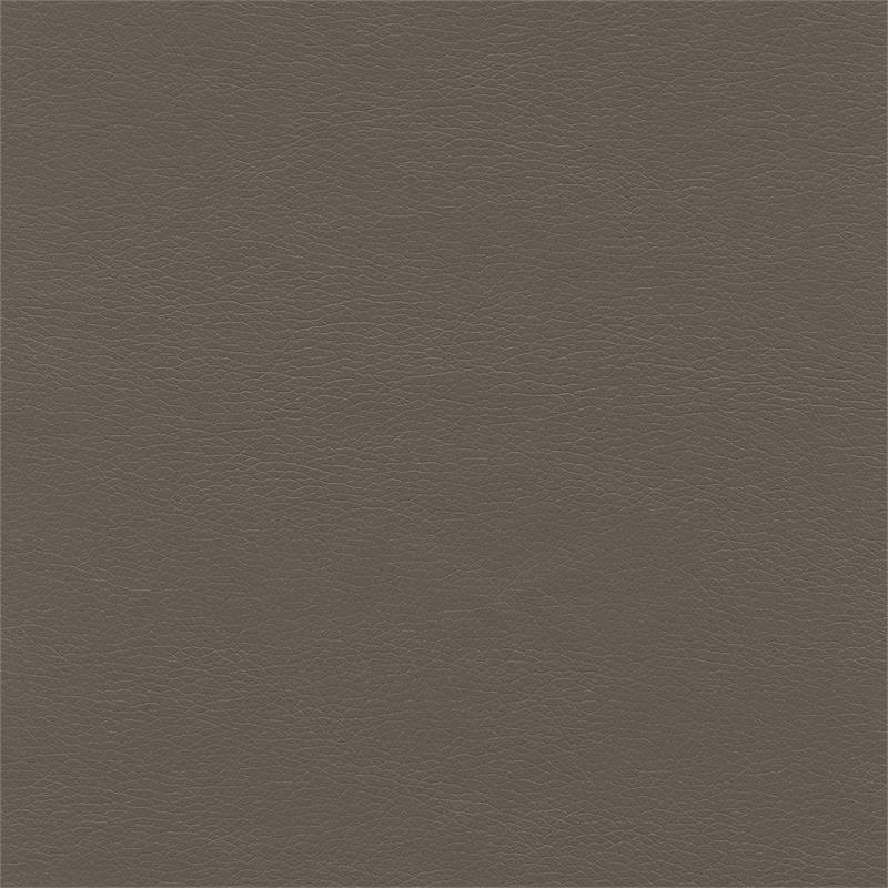 Pemberly Row Mid Back Faux Leather Box Chair with Adjustable Height - Gray