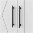 Pemberly Row Engineered Wood Bathroom Vanity Sink with Mirror in White Ash